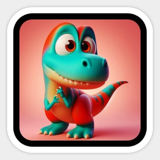 Sparky the Dinosaur #11 Sticker